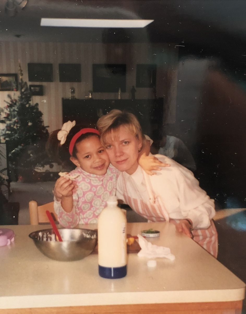 Nicole and her mother Iva, years before LicenseFlow